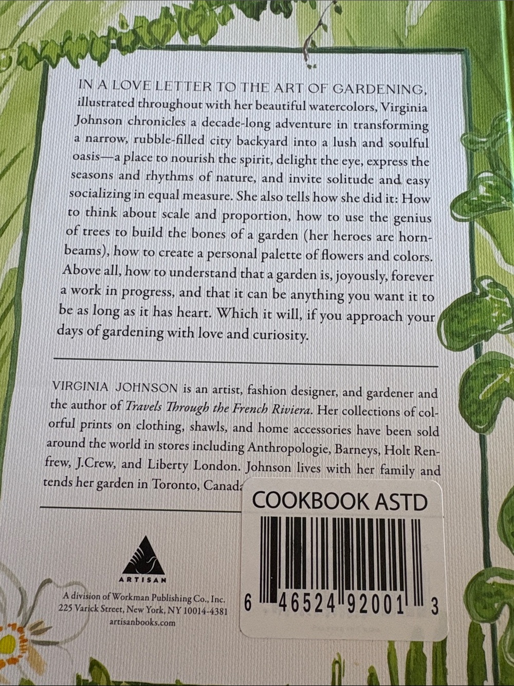 Book New Creating a Garden Retreat — Green and Pink Botanical Cover - Picture 3 of 3